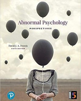 Abnormal Psychology: Perspectives (6th Edition) – PDF eBook