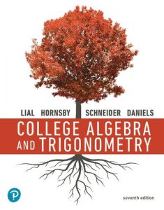 Read more about the article College Algebra and Trigonometry (7th Edition) – eBook