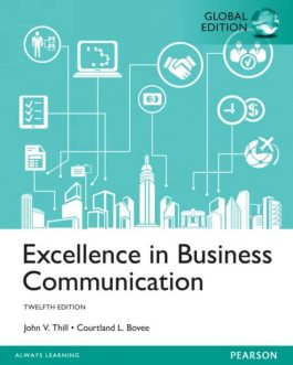 Excellence in Business Communication (12th Global Edition) – PDF eBook