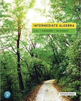 Intermediate Algebra (13th Edition) – Lial/Hornsby/McGinnis – PDF eBook
