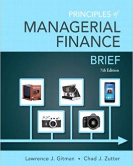 Principles of Managerial Finance – Brief (7th Edition) – PDF eBook
