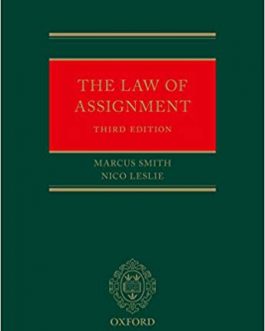 The Law of Assignment (3rd Edition) – PDF eBook