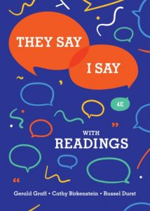 Read more about the article They Say I Say 4th Edition 2018 (eBook) PDF