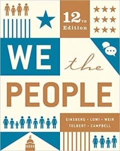 Read more about the article We the People: An Introduction to American Politics (12th Edition) – eBook