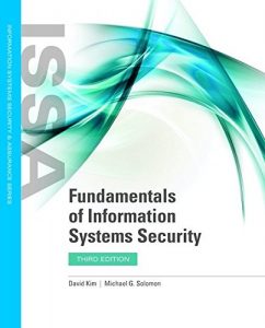 Read more about the article Fundamentals of Information Systems Security (3rd Edition) – eBook