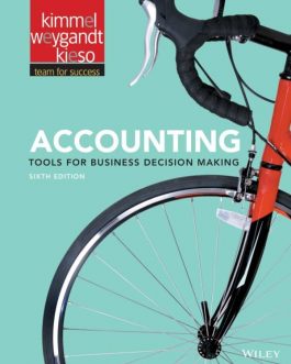 Accounting: Tools for Business Decision Making (6th Edition) – Kimmel – PDF eBook