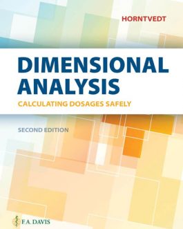 Dimensional Analysis Calculating Dosages Safely (2nd Edition) – PDF eBook