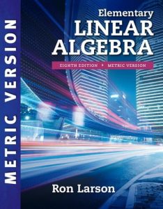Read more about the article Elementary Linear Algebra (8th Edition) – Metric Version – PDF eBook