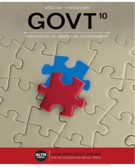 GOVT (10th Edition) – Sidlow/Henschen – PDF eBook