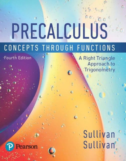Precalculus: Concepts Through Functions, A Right Triangle Approach to Trigonometry (4th Edition) – PDF eBook