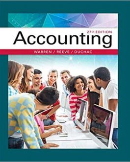 Accounting (27th Edition) – PDF eBook