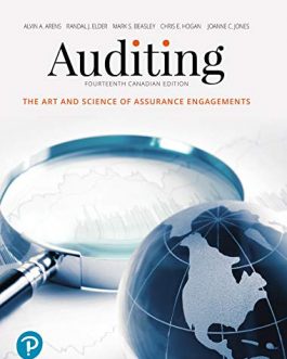 Auditing: The Art and Science of Assurance Engagements (14th Canadian Edition) – PDF eBook
