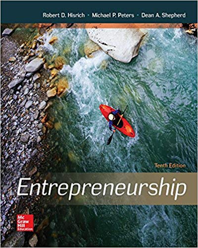 Robert Hisrich’s Entrepreneurship (10th Edition) – (Irwin Management) – PDF eBook