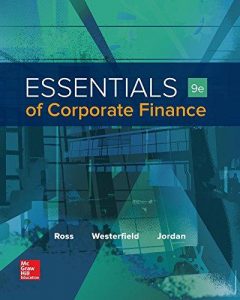 Read more about the article Essentials of Corporate Finance (9th Edition) – Ross/Westerfield/Jordan – PDF eBook