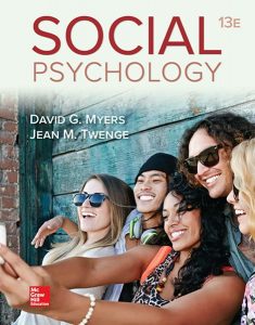Read more about the article Myers’ Social Psychology (13th Edition) – PDF eBook