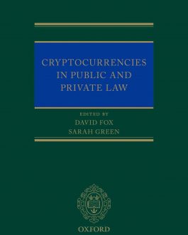 Cryptocurrencies in Public and Private Law – PDF eBook