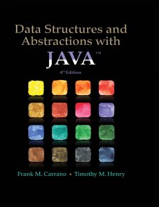 Read more about the article Data Structures and Abstractions with Java (4th Edition) – PDF eBook