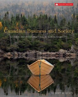 Canadian Business and Society: Ethics, Responsibilities and Sustainability (4th Edition) – PDF eBook