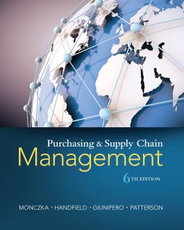 Purchasing and Supply Chain Management (6th Edition) – eBook PDF