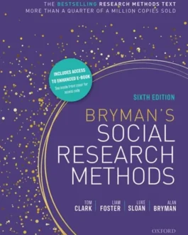 Bryman’s Social Research Methods (6th Edition) – PDF