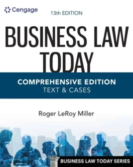 Business Law Today, Comprehensive (13th Edition) – PDF