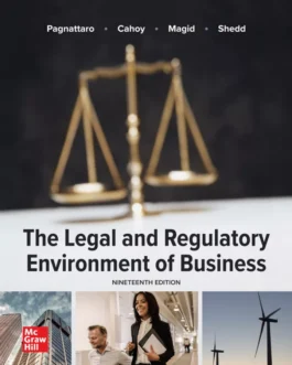 The Legal and Regulatory Environment of Business (19th Edition) – PDF