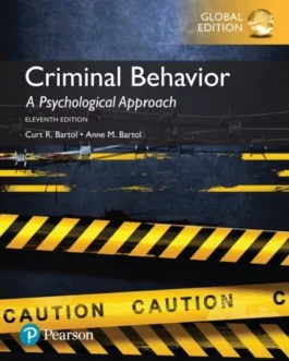 Criminal Behavior: A Psychological Approach (11th Global Edition) – PDF