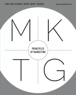 MKTG: Principles of Marketing (4th Canadian Edition) – PDF