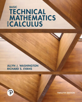 Basic Technical Mathematics with Calculus (12th Edition) – PDF