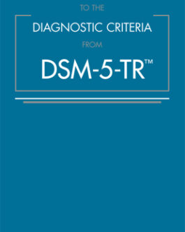 Desk Reference to the Diagnostic Criteria from Dsm-5-Tr(r) – eBook PDF