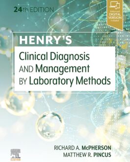 Henry’s Clinical Diagnosis and Management by Laboratory Methods (24th Edition) – eBook PDF