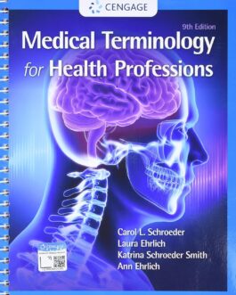 Medical Terminology for Health Professions (9th edition) – eBook PDF